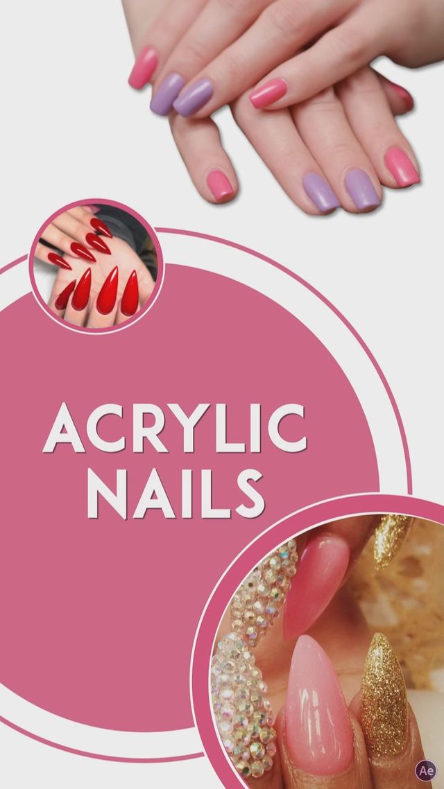 Acrylic Nail 01-Nails-D-AE