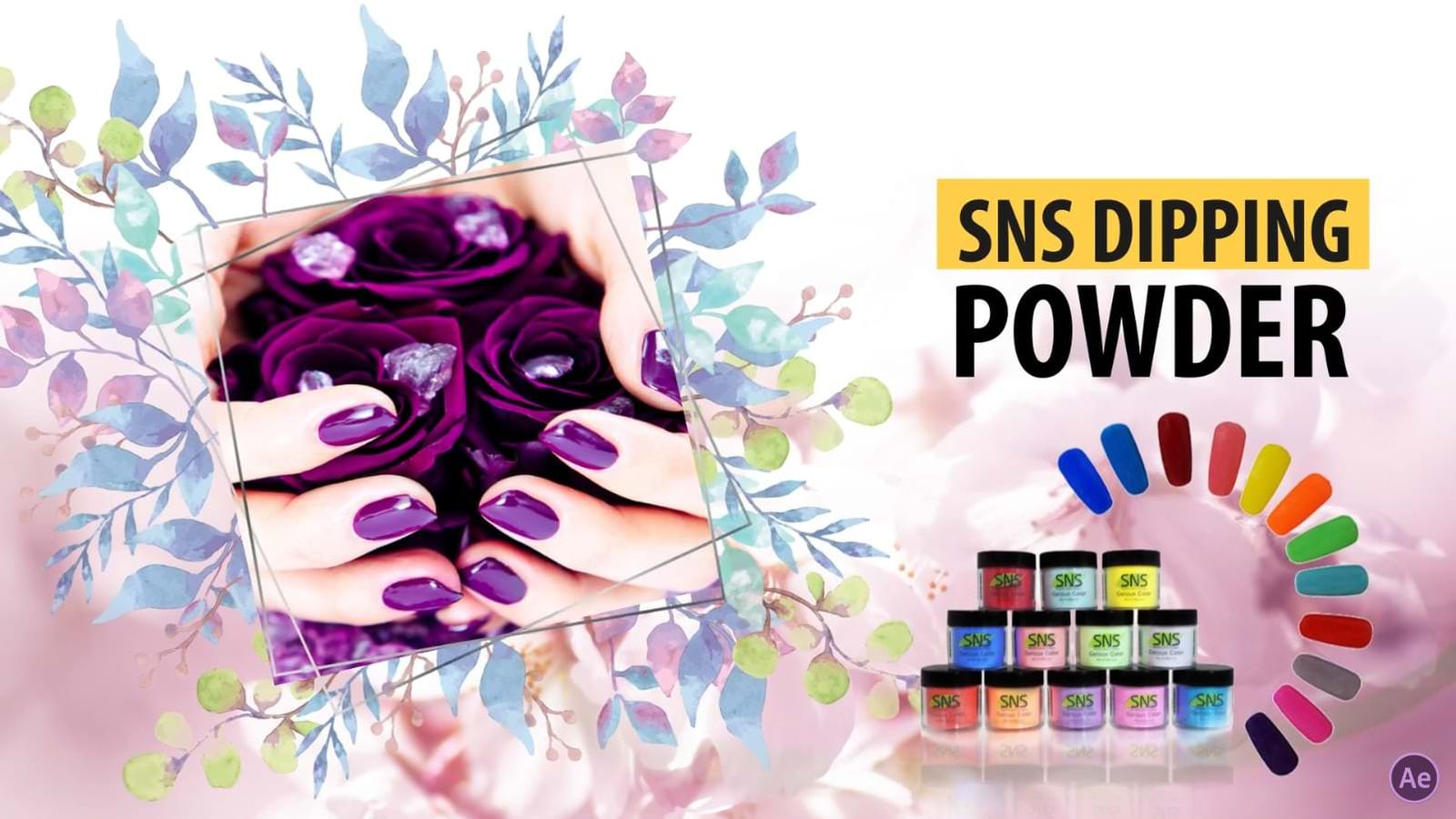 Dipping Powder 12-Nails-N-AE