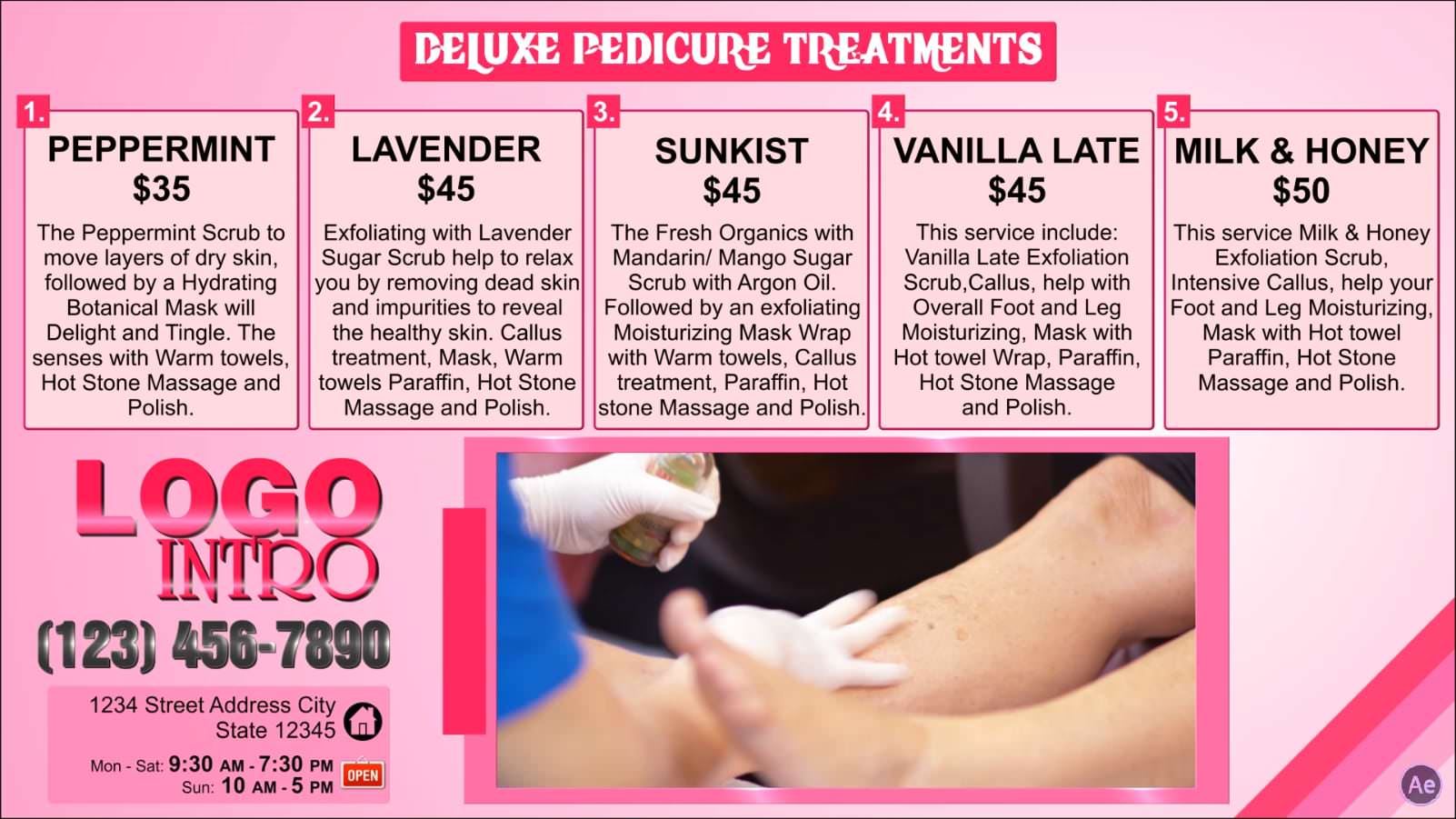 Digital Price List #PL-026-Nails-N-AE