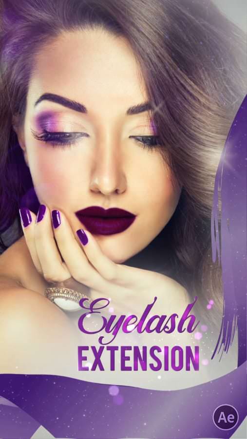 Eyelashes 07-Nails-D-AE