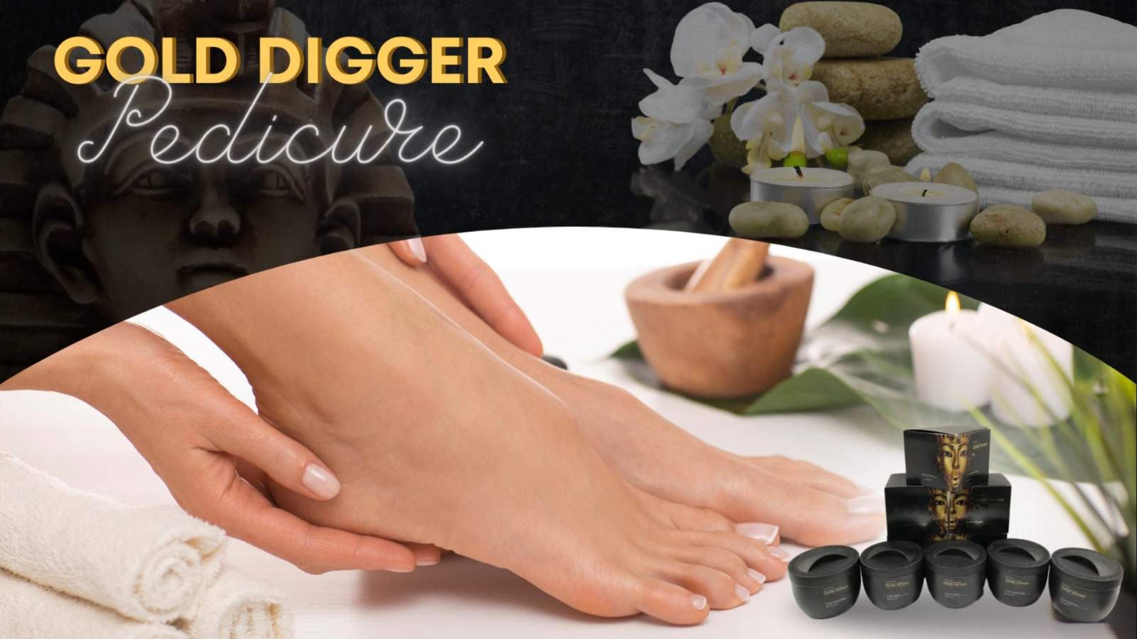 Gold Digger Pedicure 01-Nails-N-CV