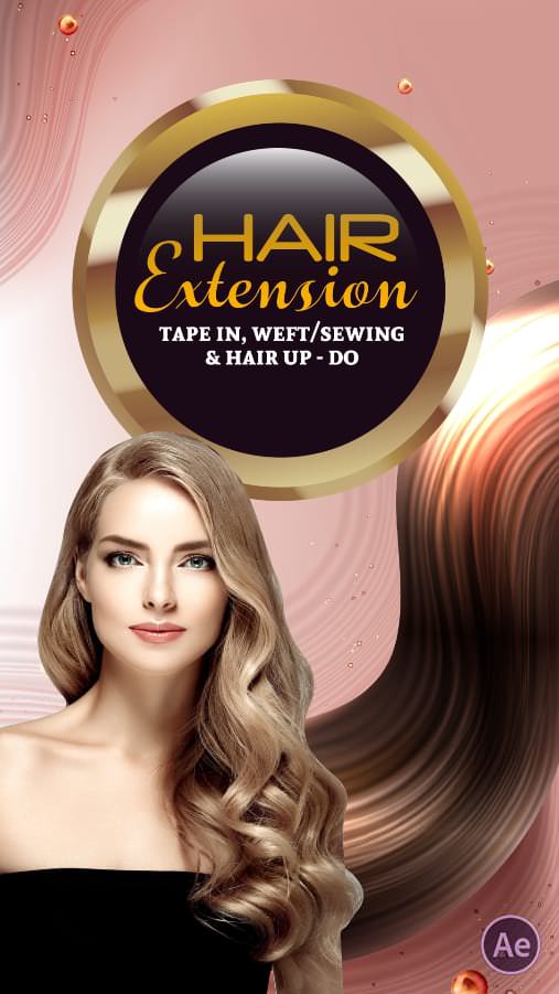 Hair Extension 01-Hair-D-AE