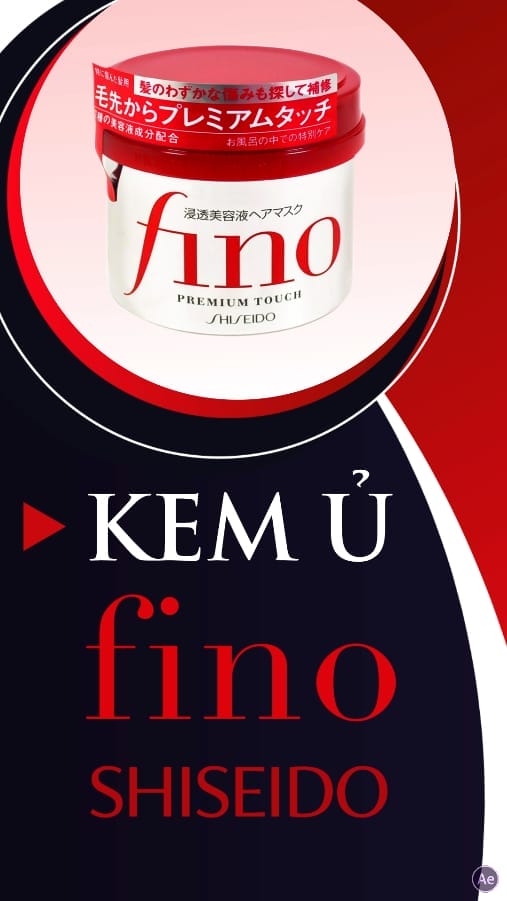 Kem ủ FiNo Shiseido
