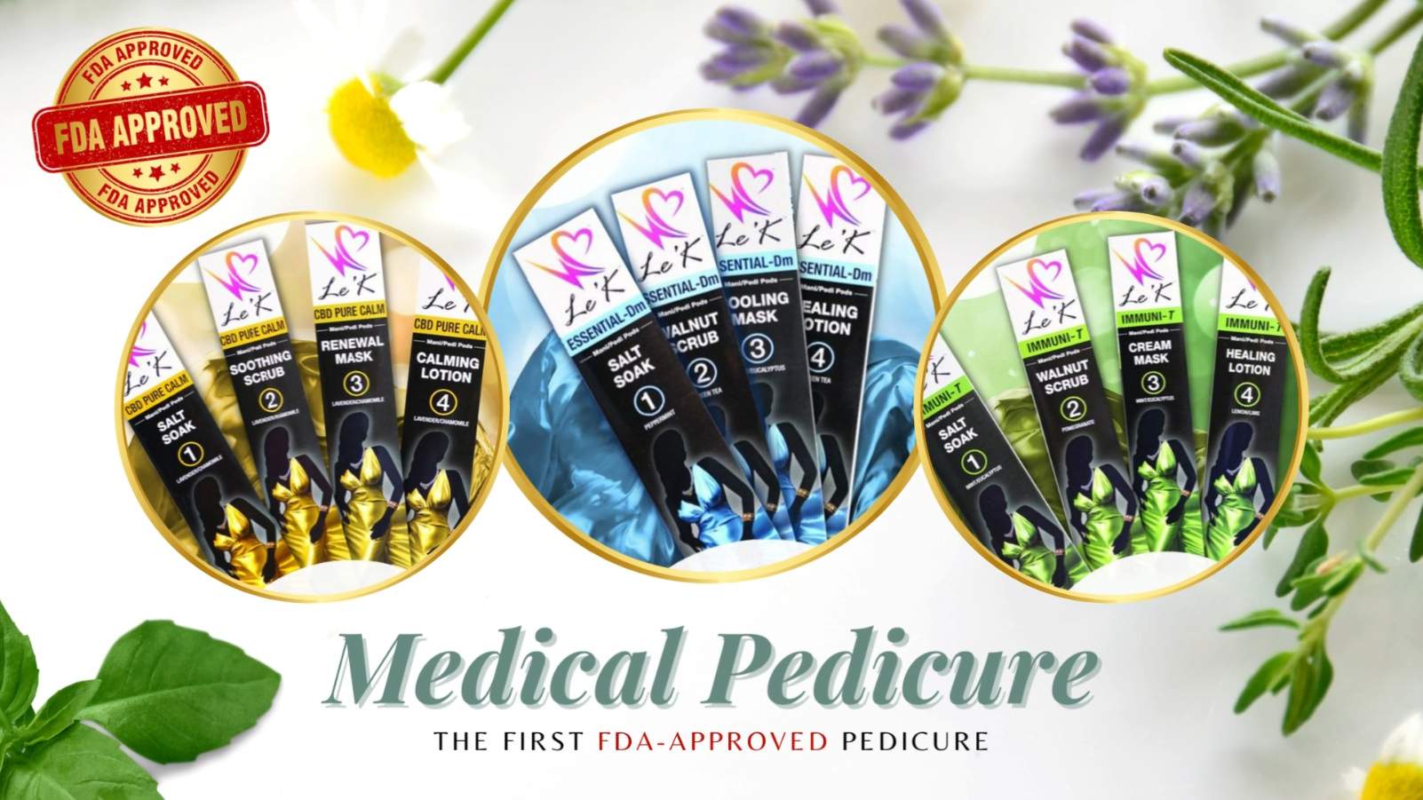 Medical Pedicure Le K-Nails-N-CV