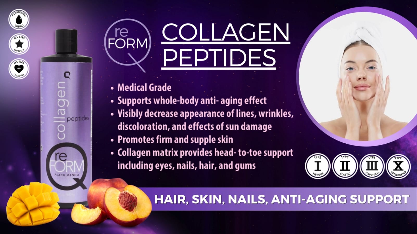 Q reform collagen peptides 01-TPCN-N-CV