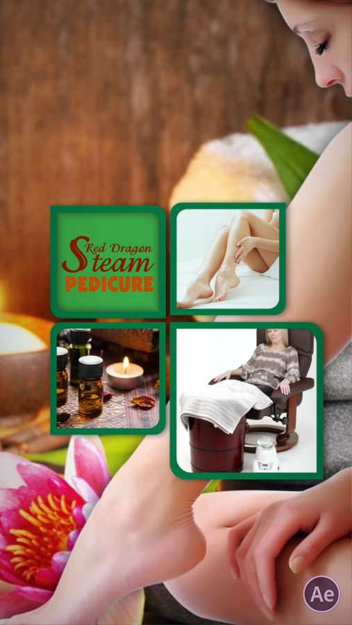 Red Dragon Steam Pedicure 01-Nails-D-AE