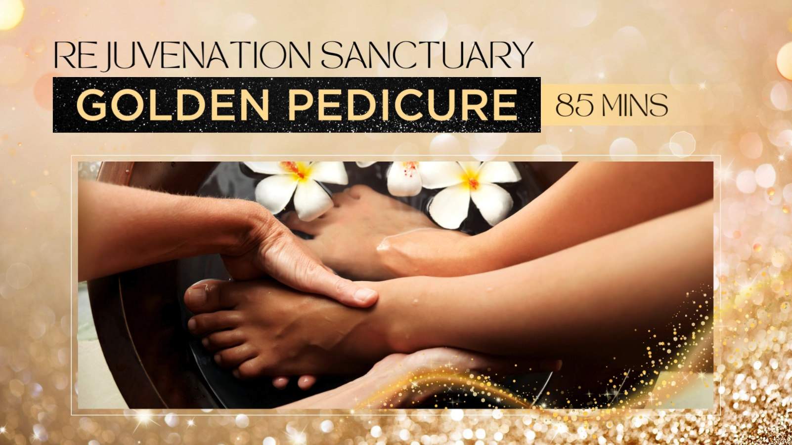 Rejuvenation Sanctuary Golden Pedicure-Nails-N-CV