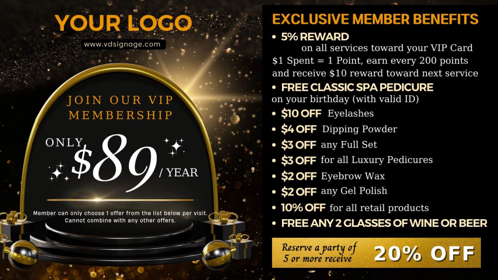 VIP Membership 01-Nails-N-CV