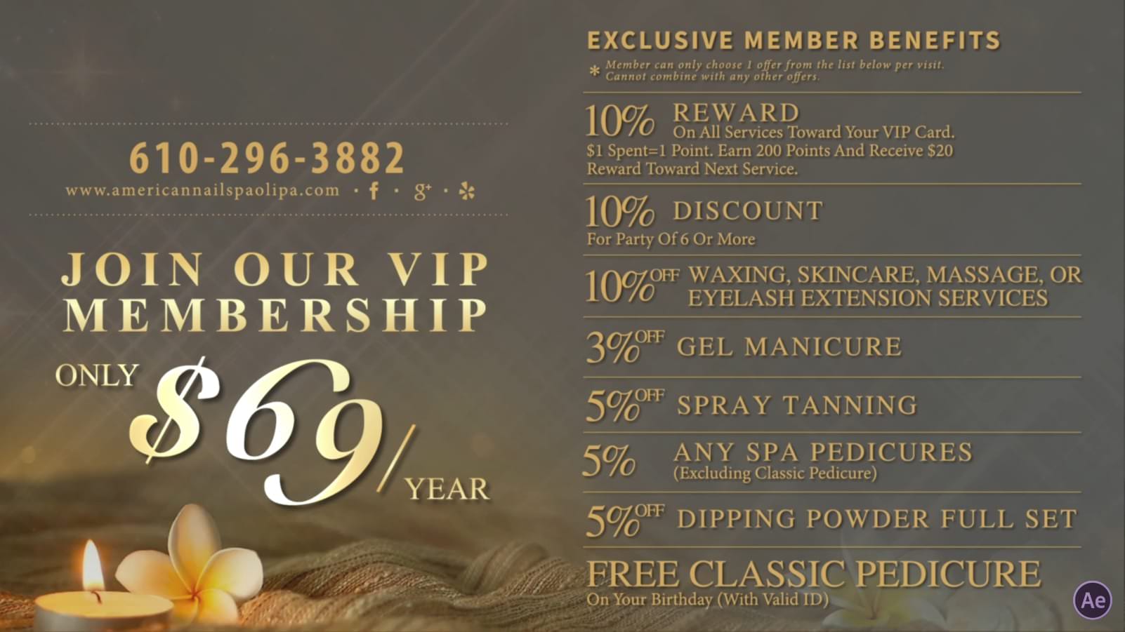 VIP membership 06-Nails-N-AE