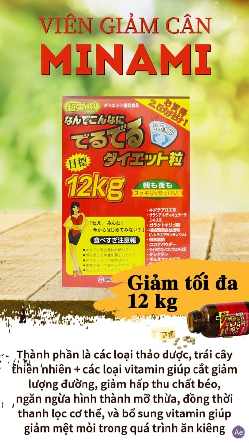 Viên giảm cân MINAMI