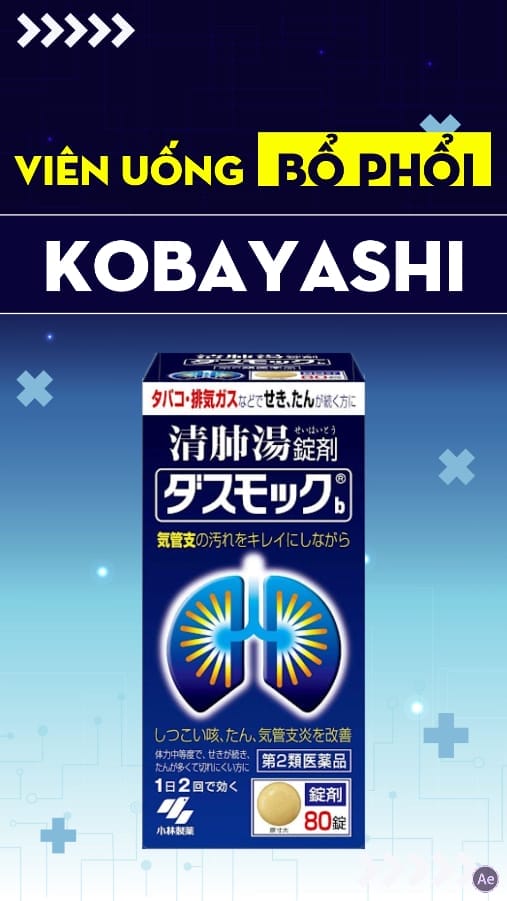 Viên uống BỔ PHỔI KOBAYASHI