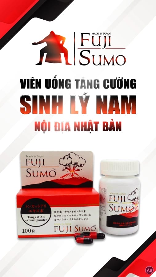Viên uống tăng cường sinh lý nam FUJI SUMO Nhật Bản