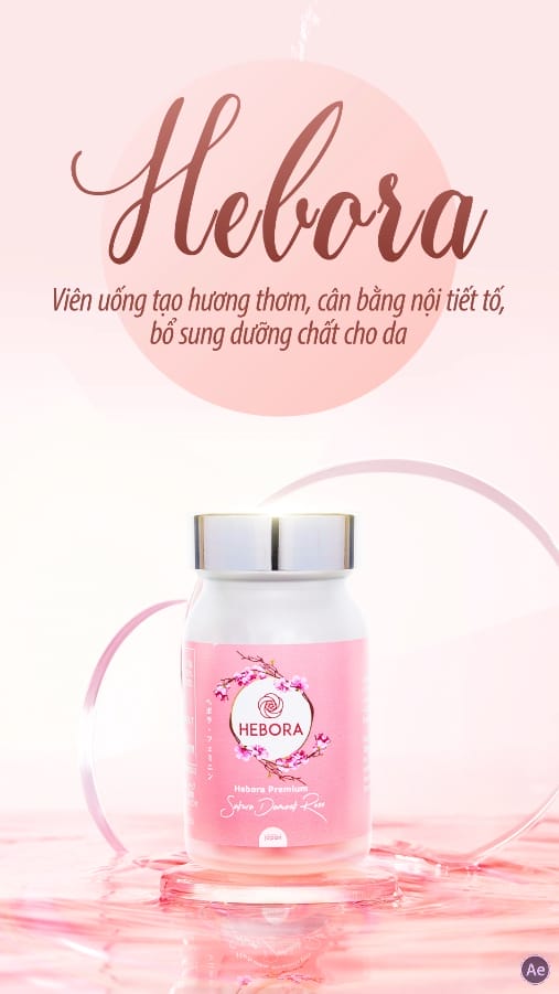 Viên uống tạo hương thơm HEBORA
