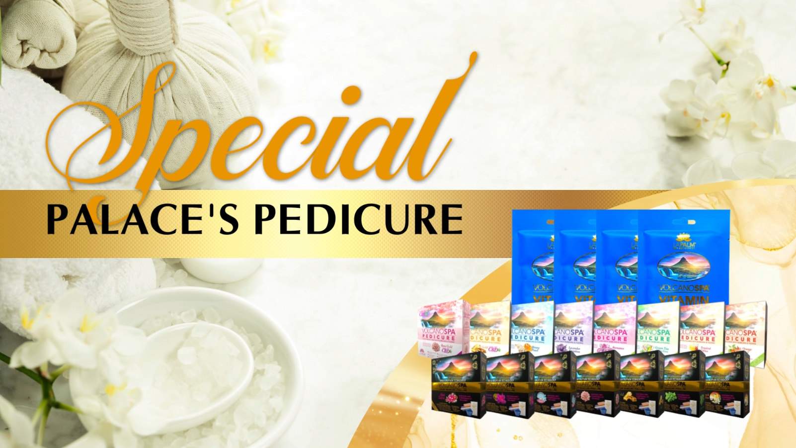 Volcano Pedicure 10-Nails-N-CV