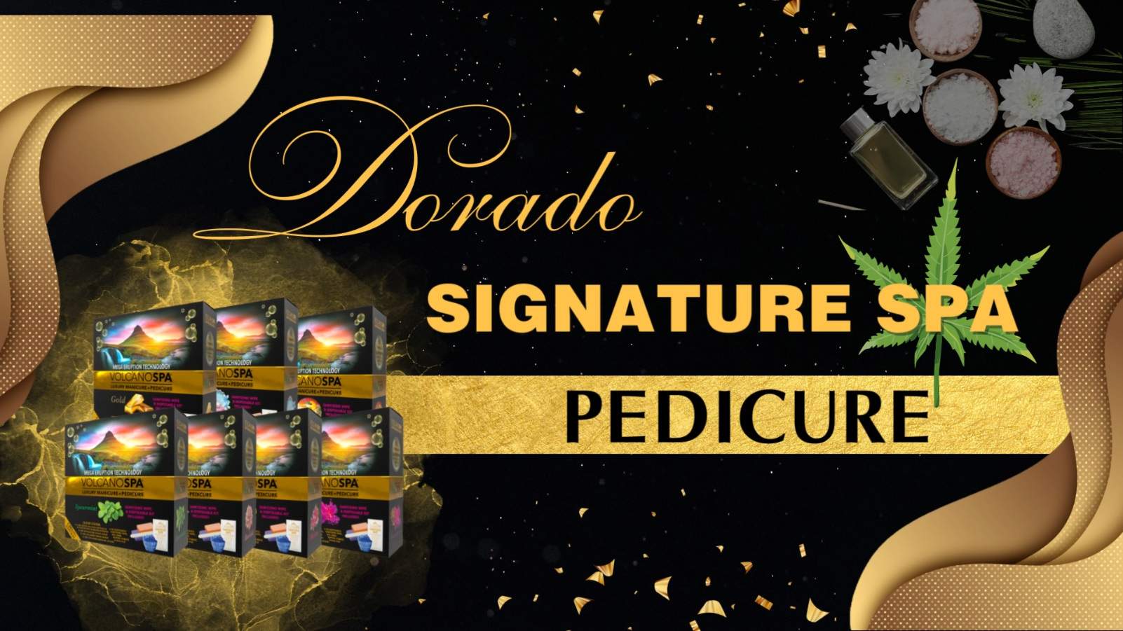 Volcano Pedicure 12-Nails-N-CV