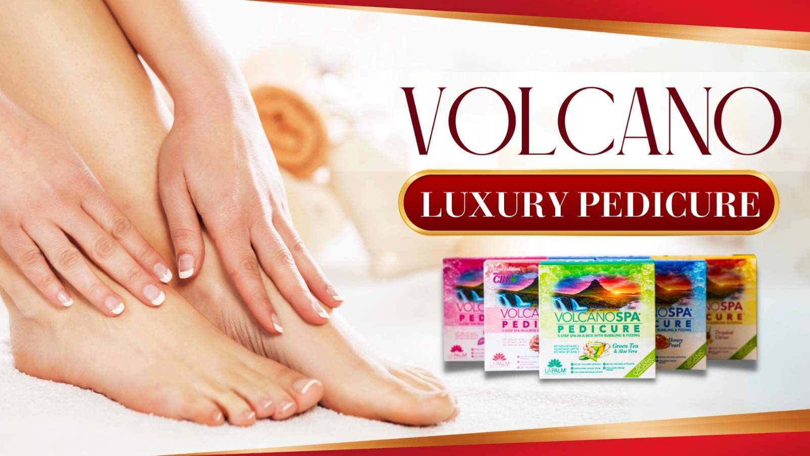 Volcano Pedicure 15-Nails-N-CV
