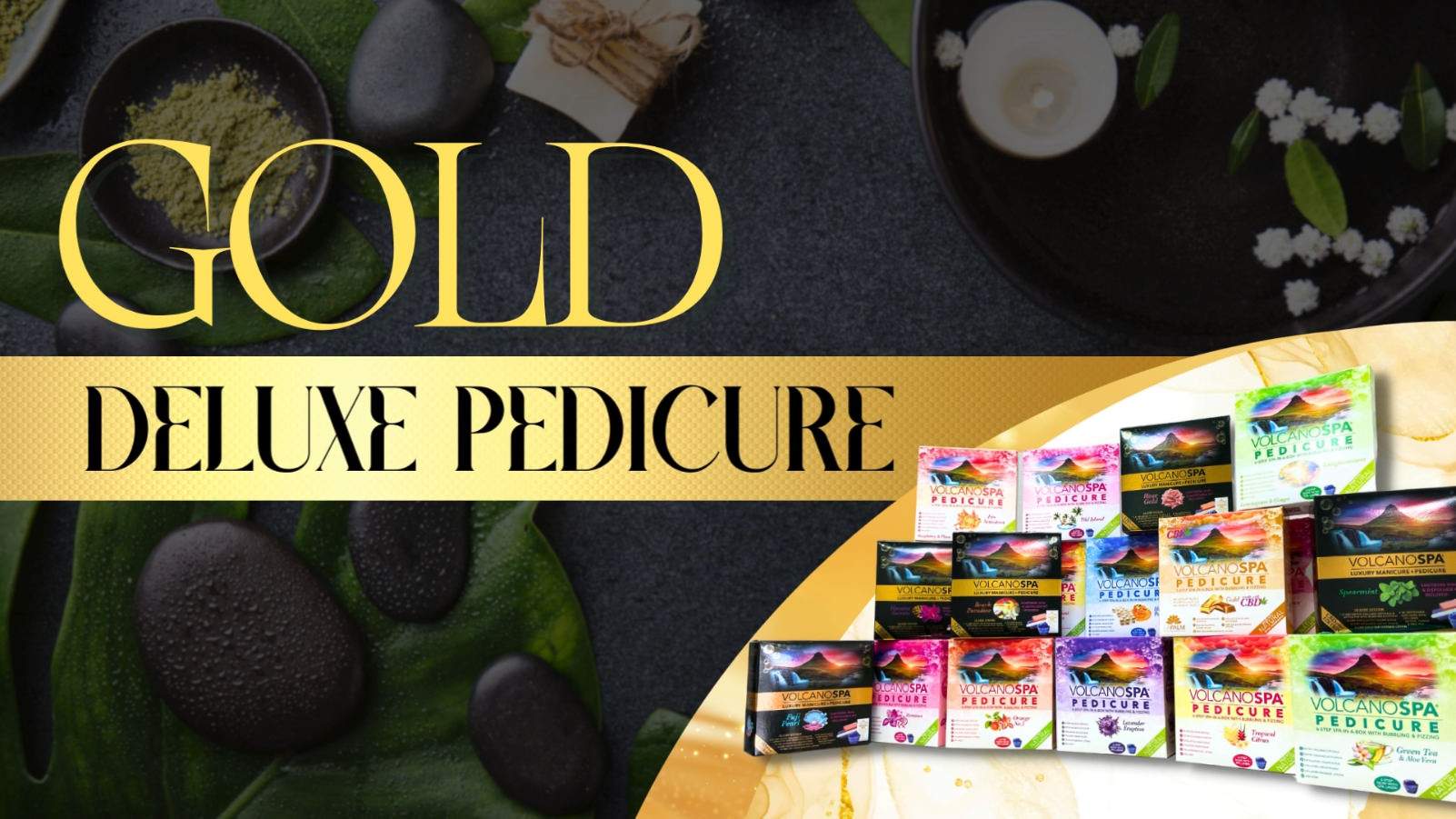 Volcano Pedicure 16-Nails-N-CV