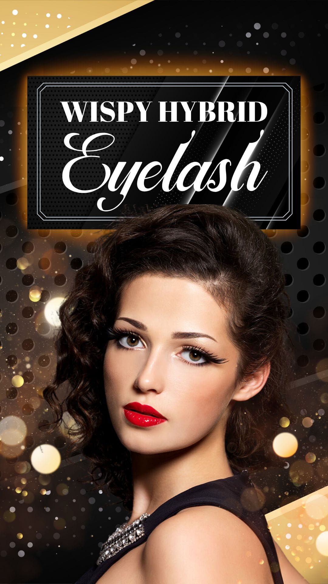 Eyelash Extension 14-Nails-D-CV